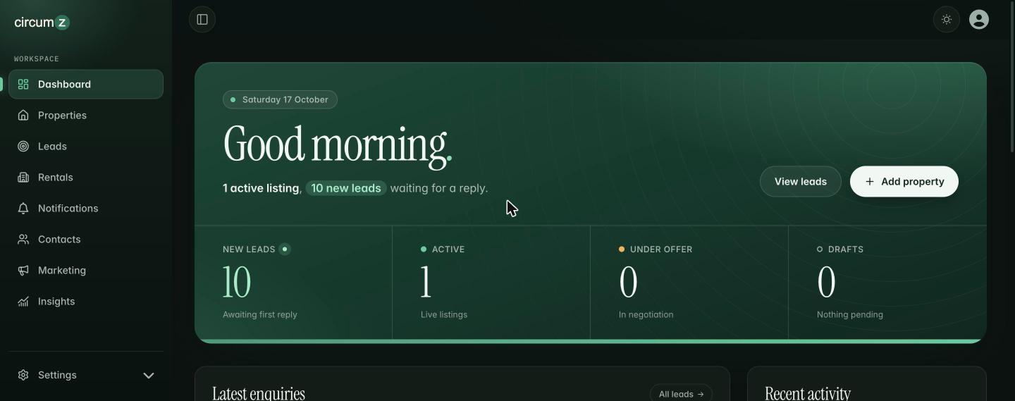 Circumz screenshot