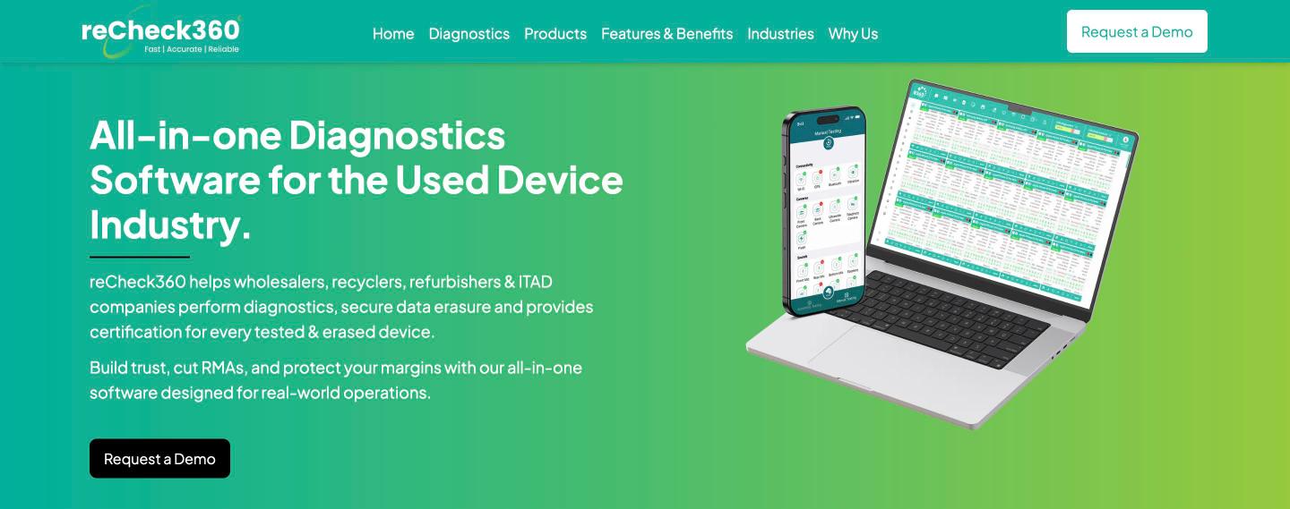 Recheck360 by R3 Diagnostics screenshot